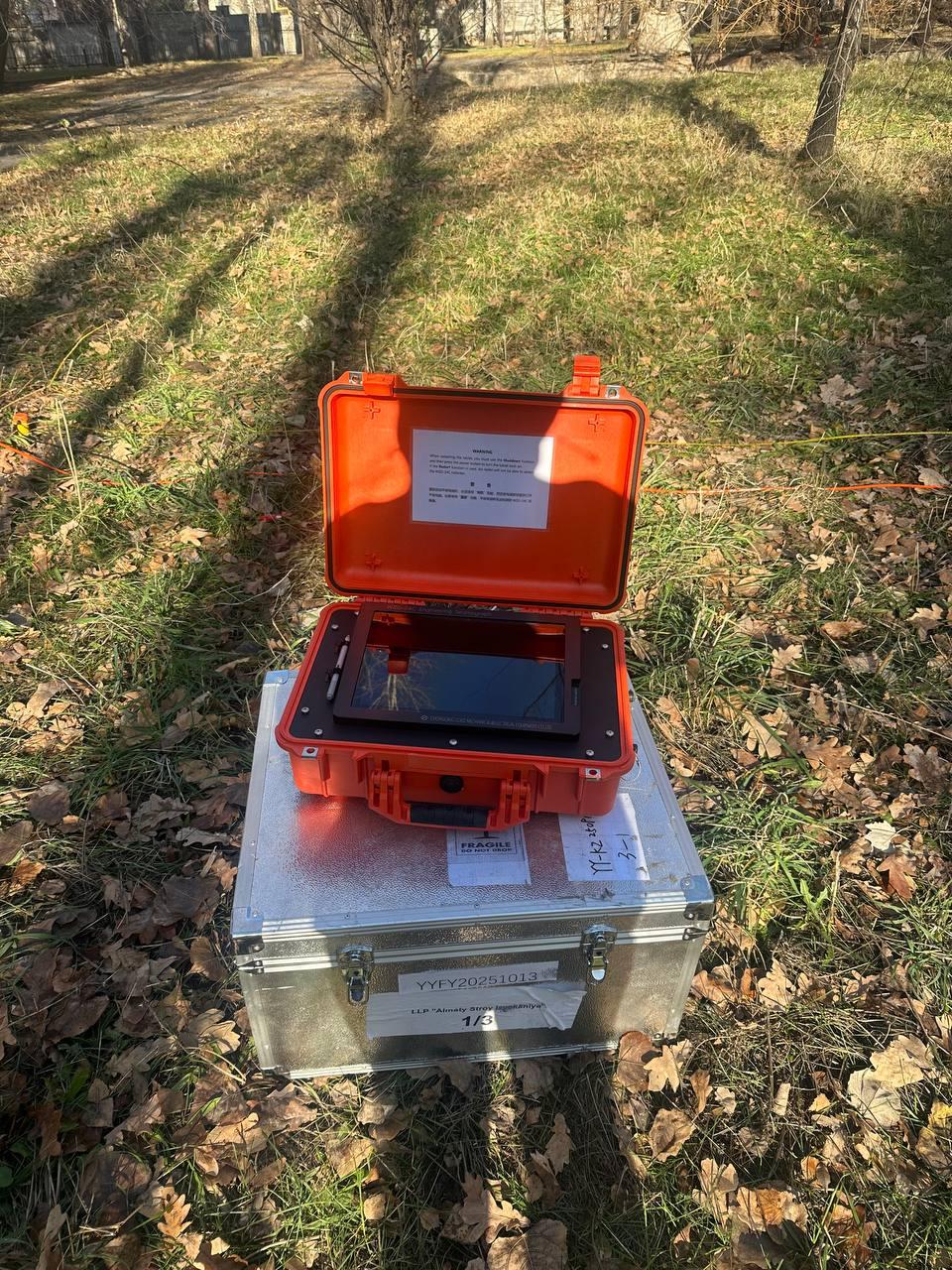 Алматы Гео Изыскатель Геофизические исследования (MASW Vs10 и Vs30)